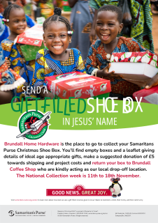 Samaritans Purse Christmas Shoe Box